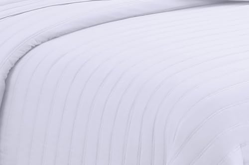 Elegant Home Nancy 3 Piece Bedspread Set White KingCal King