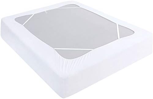 Moonsea Box Spring Cover Twin Size White 1