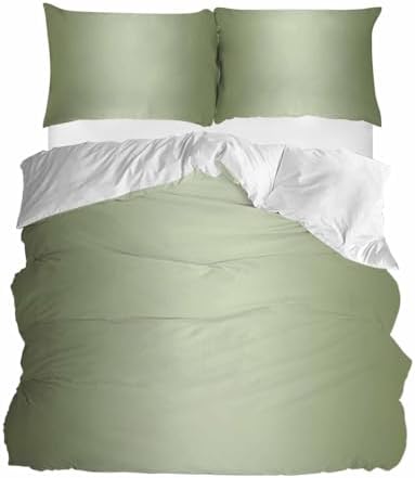 HELLOWINK King Size 3-Piece Duvet Cover Set