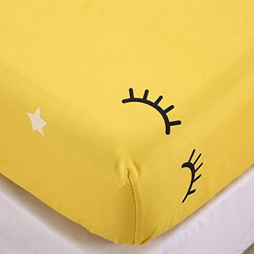 Feelyou Cartoon Stars Bed Sheet Set for Kids Adults