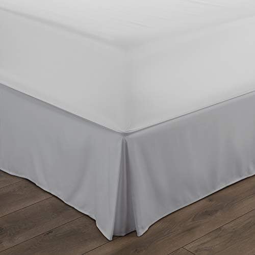 IENJOY Home Pleated Bed Skirt for King Size