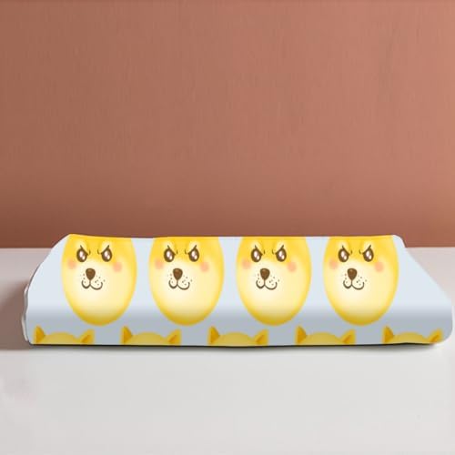 Twin XL Comforter Set with Funny Dog Shiba Inu Pattern