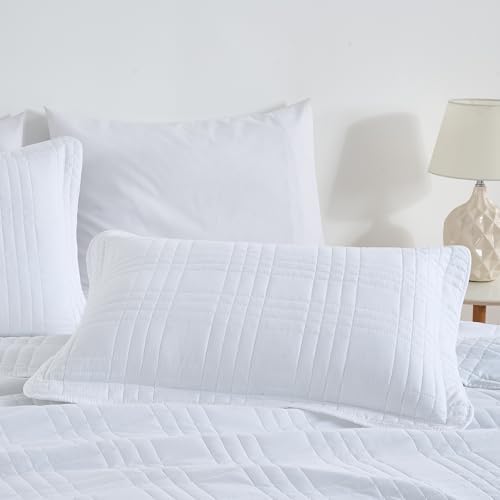 Chezmoi Collection Kingston King Size Bedspread Set 3-Piece