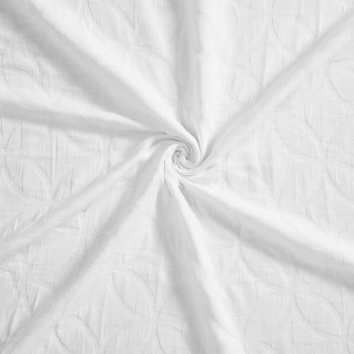 Superior Cotton Bedspread Set with Geometric Circles