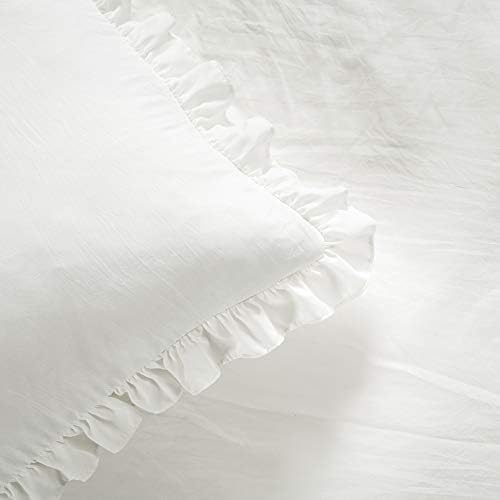 Lush Decor Allison Ruffle Skirt Bedspread 3 Piece Set Queen