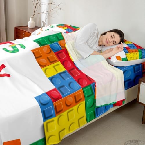 Feelyou King Size Kids Bed Sheet Set with Deep Pockets