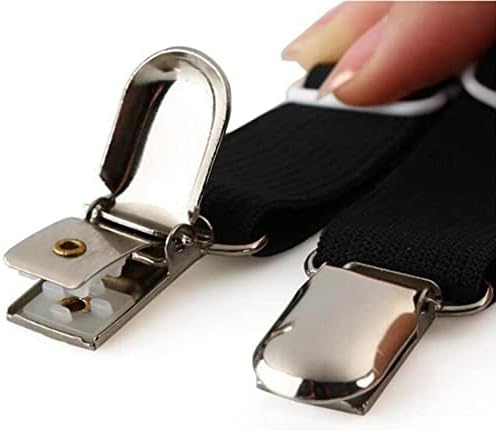 Adjustable Crisscross Sheet Clips for Tidy Bed Setup Black