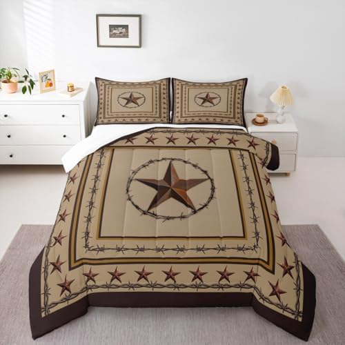 Western Texas Star Kids Comforter Set
