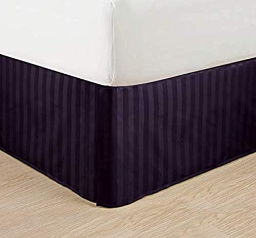 Elegant Comfort Wrinkle Free Bed Skirt King Size 78x80x14