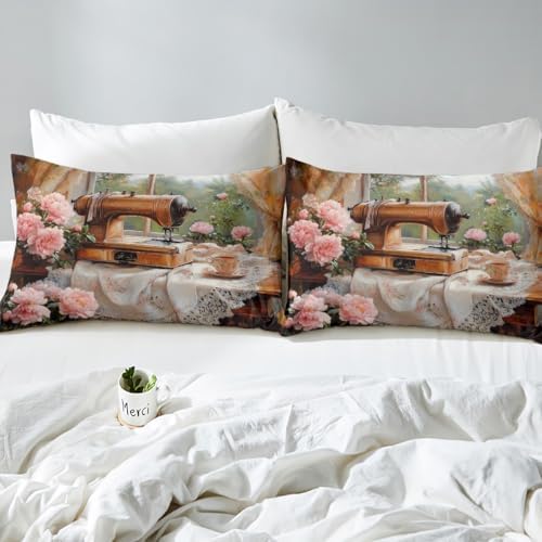 Manfei Sewing Kids Sheet Set 4PCS