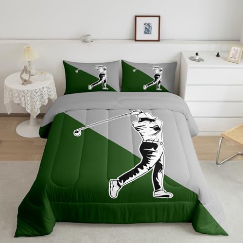 Manfei Golf Kids Comforter Set Full Size
