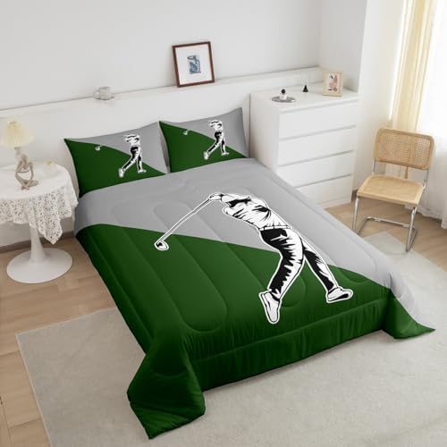 Manfei Golf Kids Comforter Set Full Size