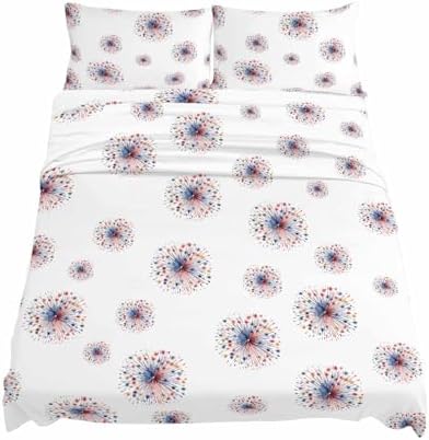 Boanket 4th of July Fireworks King Sheet Set 4 Piece