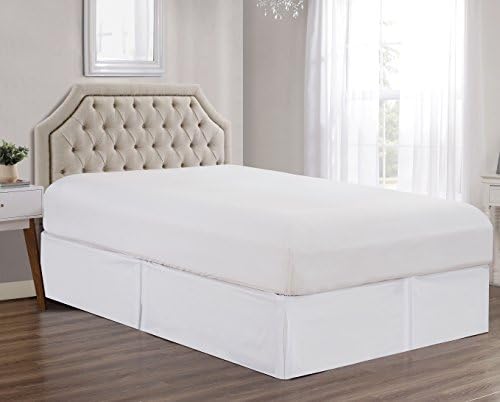 Sheets Beyond Super Soft Bed Skirt - 14 Drop Queen Size White