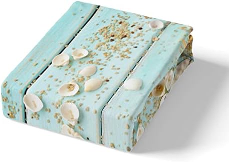 Homewish Seashell Starfish Queen Fitted Sheet Set