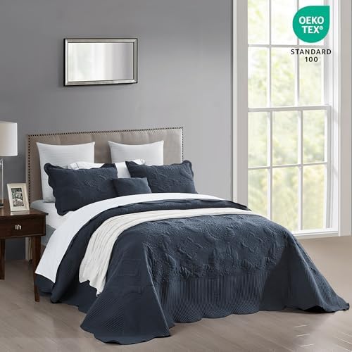 HZ HY Oversized King Bedspread Set 5 Piece 1