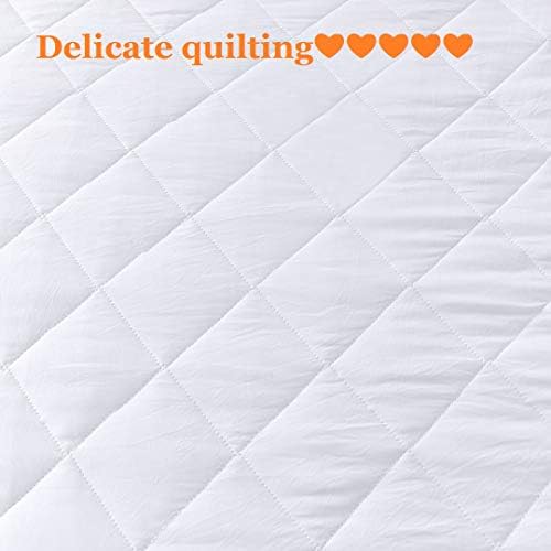 QSH Queens House Ruffle Skirt Bedspread 3 Piece Set