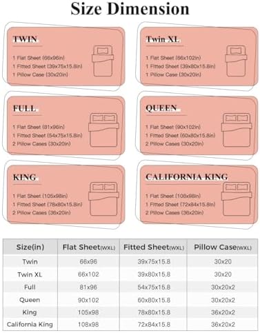 Boanket 4th of July Full Sheet Set 4 Piece Microfiber 1