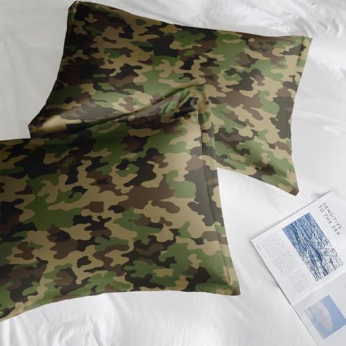 Pamnest Comforter Set King Size Camouflage 7 Pcs Bedding