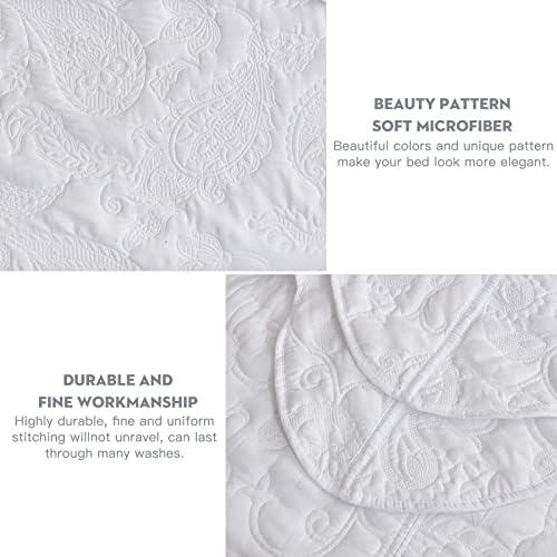 HZ HY Oversized King Bedspread Set 138x122