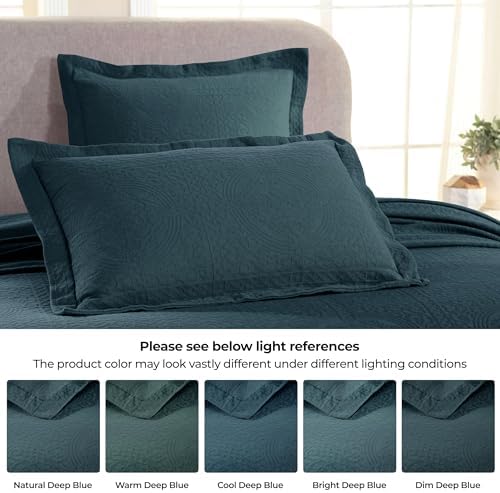 Superior Cotton Fleur De Lis Bedspread Set
