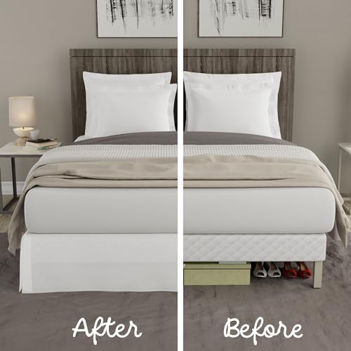 TODAYS HOME Home Classic Bed Skirt Dust Ruffle Twin XL