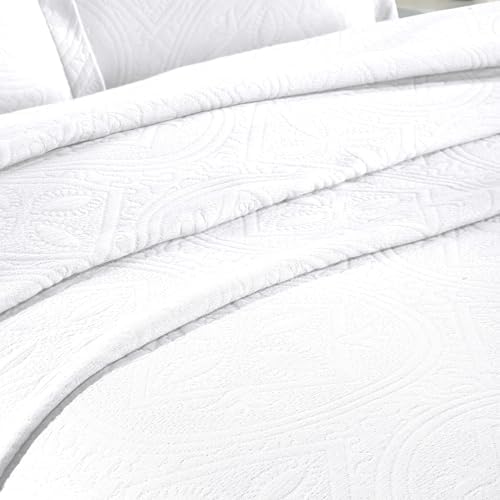 Superior 3 Piece Celtic Circles Cotton Bedspread Set