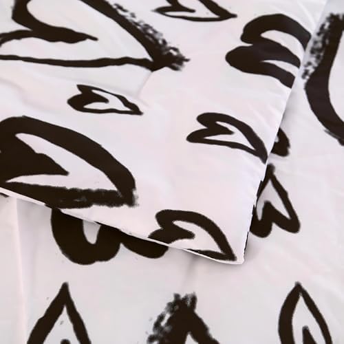 SDIII 3PCS Heart Comforter Set Full Size 1