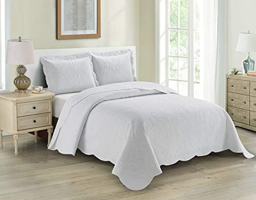 Home Collection 3pc King Cal King Bedspread Set