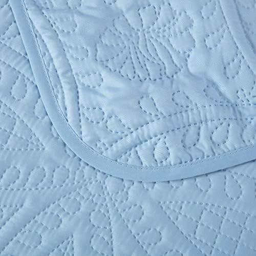 Chezmoi Collection Austin 3-Piece Bedspread Set