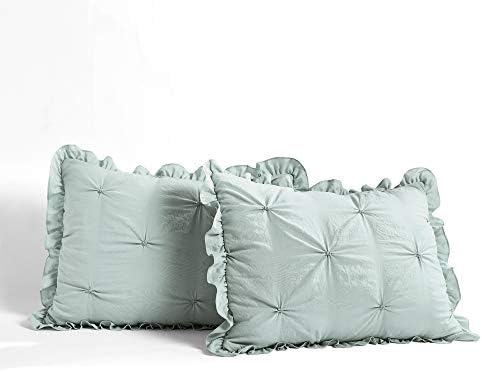 Lush Decor Ravello Ruffle Skirt Bedspread Set - King Blue