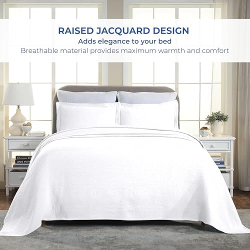 Superior 2 Piece Celtic Circle Cotton Bedspread Set