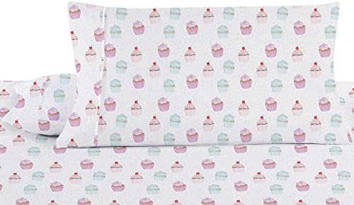 Softan Kids Bed Sheet Set Twin Size Ice Cream Pattern