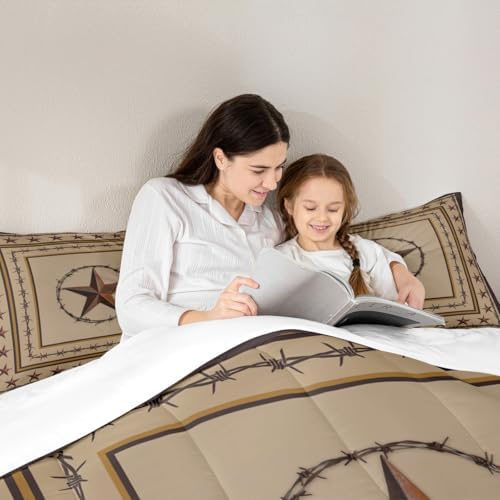 Western Texas Star Kids Comforter Set