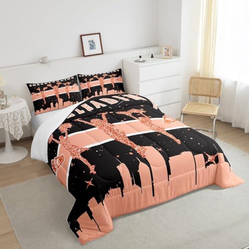 Erosebridal Cheerleader Comforter Set for Girls Women 1