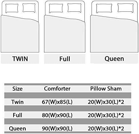 AILONEN Butterfly Comforter Set Full Size Pink Tie Dye
