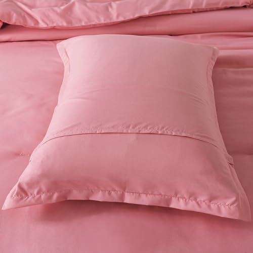 Caressma Pink Comforter Set King Size 3PCS 1