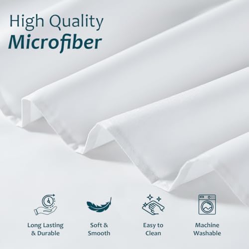 Shreem Linen Ruffled Bed Skirt King Size White