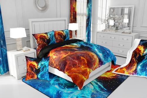 Feelyou Dragon Monster Sheet Set King Size