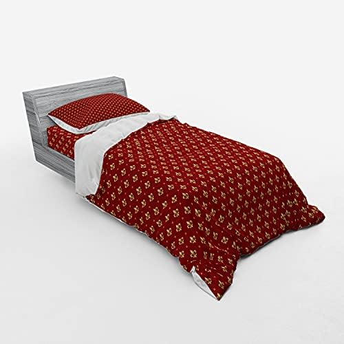 Ambesonne Fleur De Lis Bedding Set Twin XL