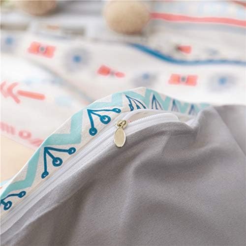 Feelyou Boho Duvet Cover Set Twin Size Zipper