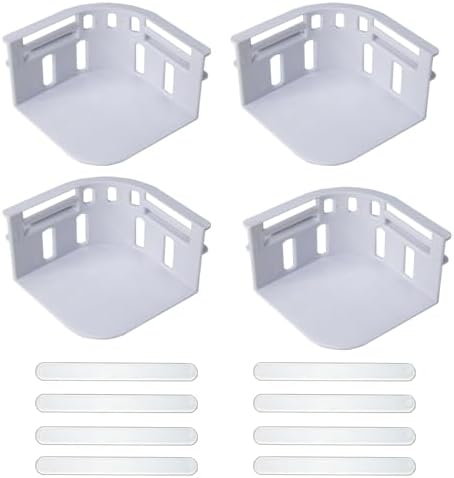 JENHOME Bed Sheet Holders for Corners with 8 Straps