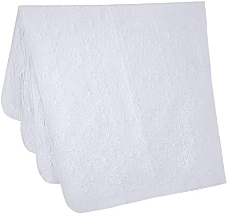Chezmoi Luca 3-Piece Bedspread Set King Size White