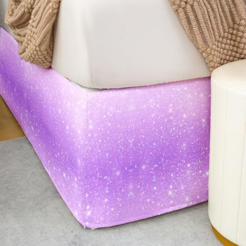 Feelyou White Love Bed Skirt Queen Size