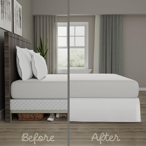 TODAYS HOME Home Classic Bed Skirt Dust Ruffle Twin XL