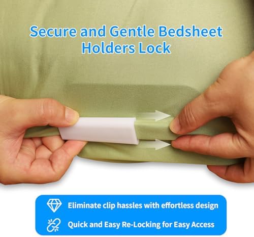 UBASTER Heavy Duty Sheet Holders for Corners