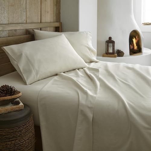 Whisper Organics Organic Flannel Sheets Twin XL Set