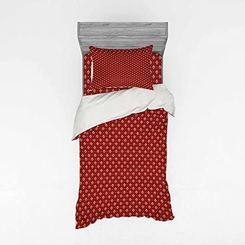 Ambesonne Fleur De Lis Bedding Set Twin XL