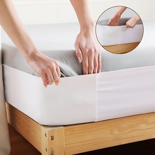 ALLFULL Elastic Sheet Straps for King Mattress