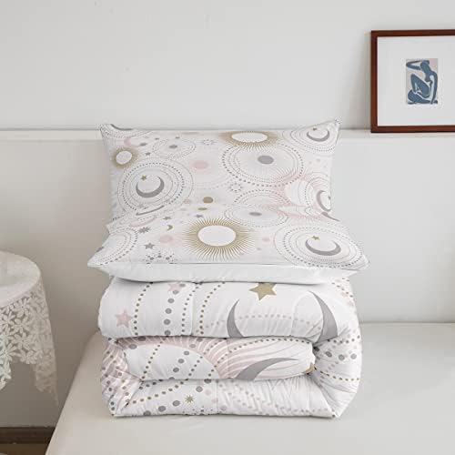 Homewish Stars and Moon Comforter Set Full Size